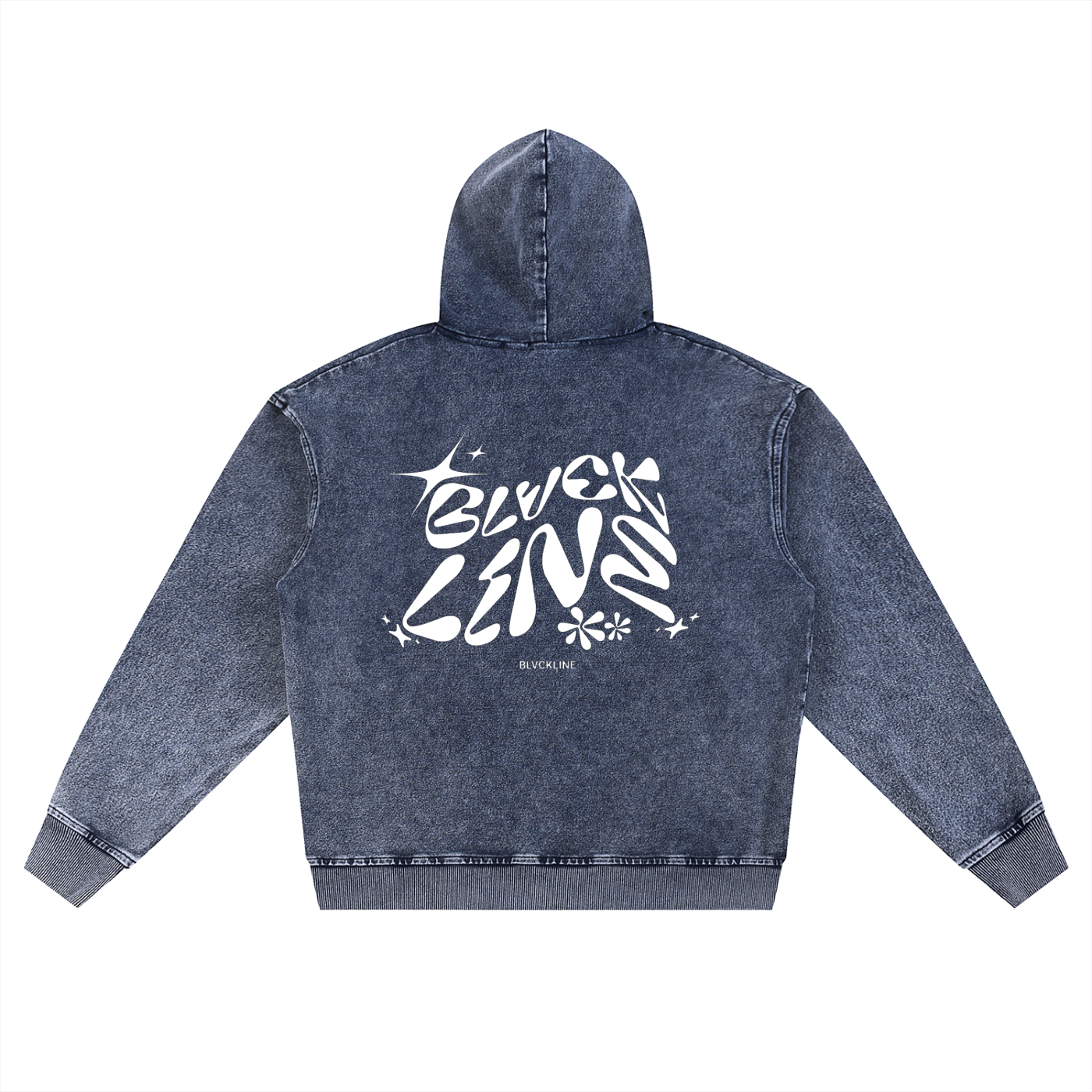 Snow Wash ZIp-Up Hoodie